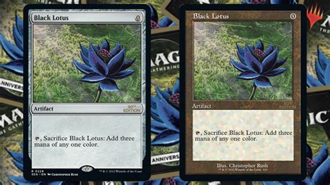 Behind the Scenes: Designing the Magic 30th Black Lotus Card